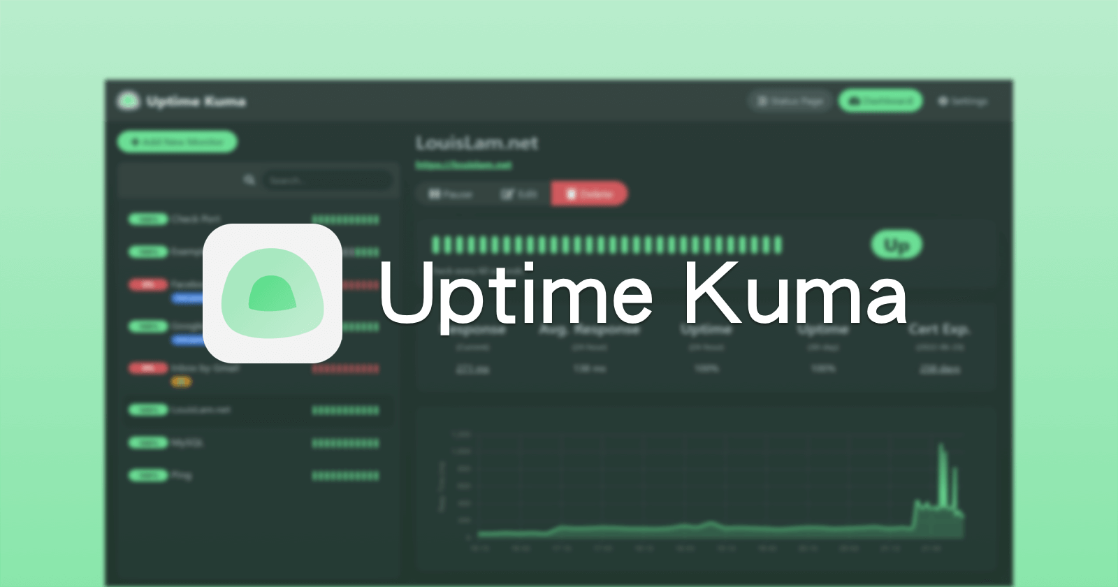 Uptime Kuma：开源运维监控工具